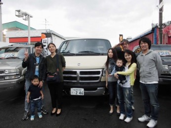 納車のお客様