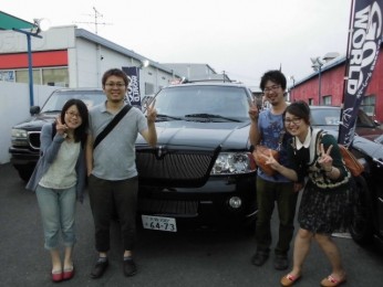 納車のお客様