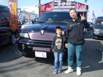 納車のお客様