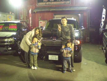 納車のお客様